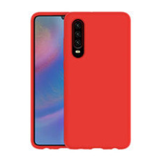 HUAWEI P30 СИЛИКОНОВ ГРЪБ SOFT-ЧЕРВЕН