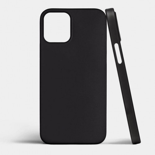 IPHONE 12 MINI - 5,4" СИЛИКОНОВ ГРЪБ BLACK MATT