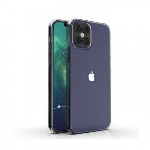 IPHONE 12 MINI - 5,4" СИЛИКОНОВ ГРЪБ ПРОЗРАЧЕН