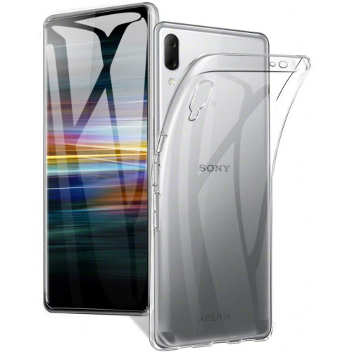 SONY L3 СИЛИКОНОВ ГРЪБ ПРОЗРАЧЕН