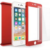 HUAWEI P20 LITE 360 HARD CASE И ПРОТЕКТОР ЧЕРВЕН HUAWEI P20 LITE 360 HARD CASE И ПРОТЕКТОР ЧЕРВЕН
