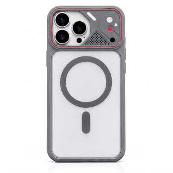 IPHONE 18 PRO MIRROR SHIELD CASE GREY