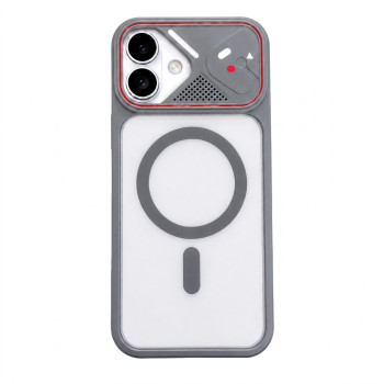 IPHONE 18 MIRROR SHIELD CASE GREY