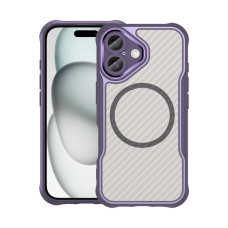 IPHONE 16 PLUS CARBON FIBER MAGSAFE CASE PURPPLE
