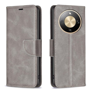 HONOR X9D, X70, MAGIC 8 LITE LEATHER FLIP CASE GREY