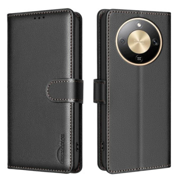 HONOR X9D, X70, MAGIC 8 LITE LEATHER ANTI-THEFT FLIP CASE BLACK