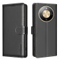 HONOR X9D, X70, MAGIC 8 LITE LEATHER ANTI-THEFT FLIP CASE BLACK