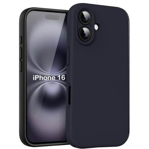 IPHONE 16  PLUS  MATT CASE BLACK