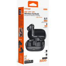 LINKAGE LKB-37 WIRELESS EARBUDS BLACK SMART AI LINKAGE LKB-37 WIRELESS EARBUDS BLACK SMART AI
