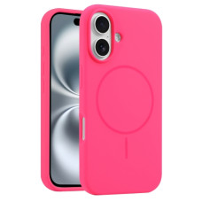 IPHONE 16 PLUS LIQUIDE SILICONE MAGSAFE CASE CANDY PINK