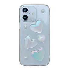 IPHONE 16 PLUS LOVE EPOXY CASE WHITE
