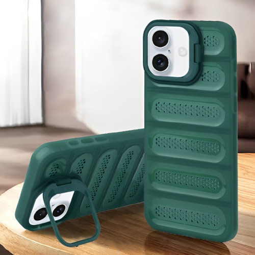 IPHONE 16 PLUS POLO HOLDER CASE GREEN