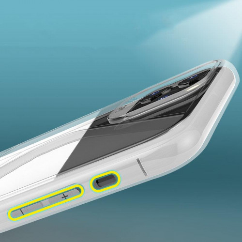 HUAWEI Y5P СИЛИКОНОВ ГРЪБ S-CASE TRANSPARENT