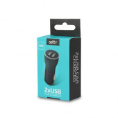 ЗАРЯДНО ЗА КОЛА SETTY 2 USB-1,4 А 
