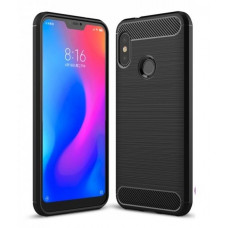 XIAOMI REDMI S2 СИЛИКОНОВ ГРЪБ CARBON-ЧЕРЕН
