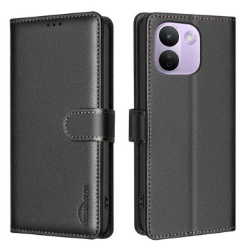XIAOMI REDMI NOTE 17 PRO PLUS 5G LEATHER ANTI-THEFT FLIP CASE BLACK