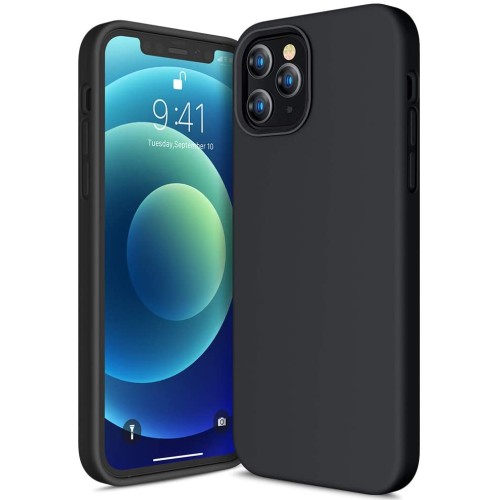 LG V30 СИЛИКОНОВ КЕЙС-ЧЕРЕН МАТ