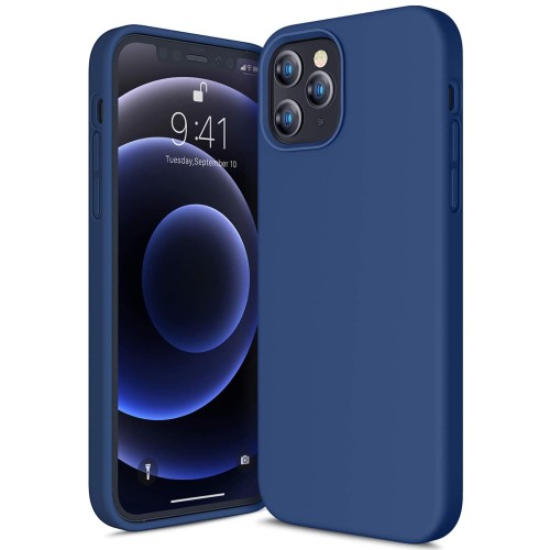 HUAWEI P40 СИЛИКОНОВ ГРЪБ MAT BLUE