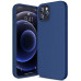 HUAWEI P40 СИЛИКОНОВ ГРЪБ MAT BLUE