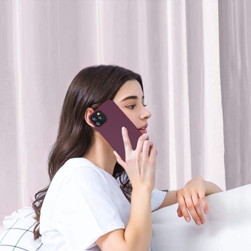 HUAWEI P SMART Z СИЛИКОНОВ ГРЪБ BURGUNDY