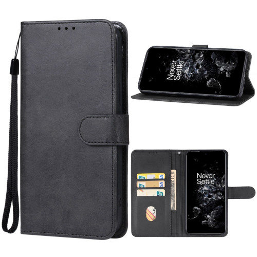 ONE PLUS 11 5G LEATHER CASE BLACK