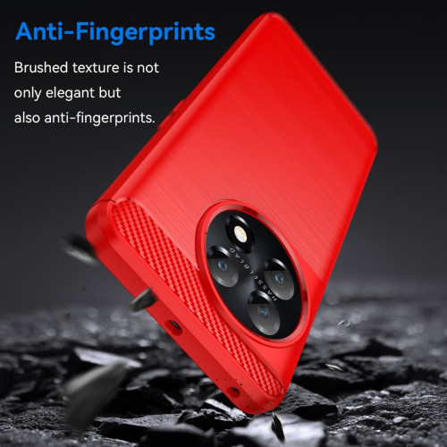 ONE PLUS 11 5G CARBON CASE RED
