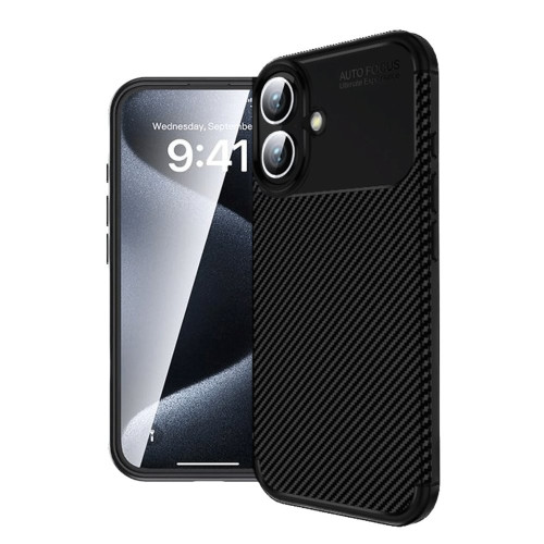 IPHONE 16 PLUS CARBON FIBER BLACK
