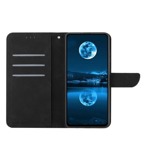 HONOR X6A,X6B LEATHER FLIP CASE BLACK