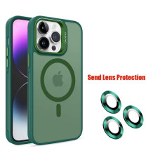 IPHONE 16 PLUS ARMOR MAGSAFE CASE GREEN