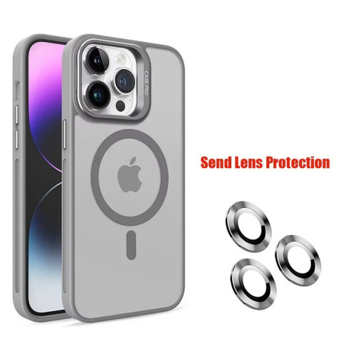 IPHONE 16 PLUS ARMOR MAGSAFE CASE GREY