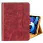 TABLET 9-10 inch LEATHER CASE WINE RED