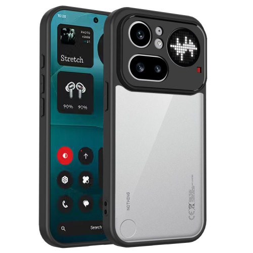 NOTHING PHONE 4A PRO BORDER CASE BLACK