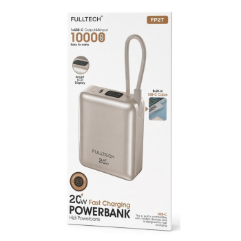 FULLTECH FP-27 POWERBANK 10000 MAH