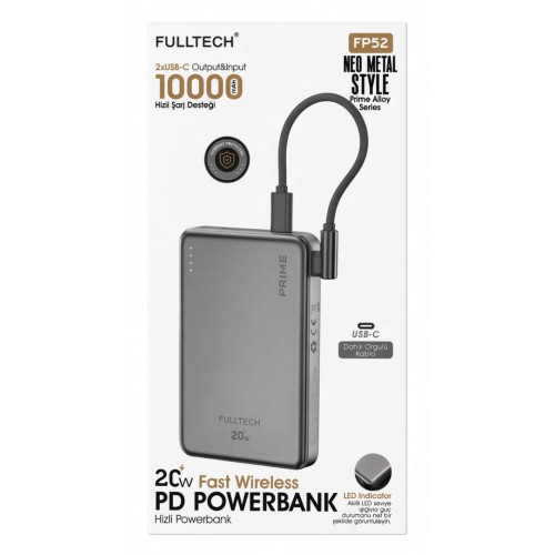 FULLTECH FP-52 POWERBANK 10000 MAH