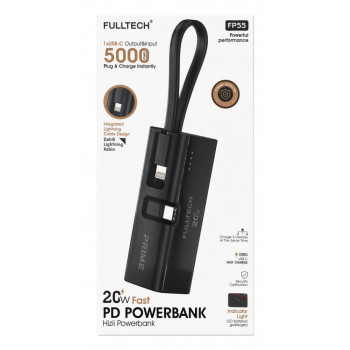 FULLTECH FP-55 POWERBANK 5000 MAH