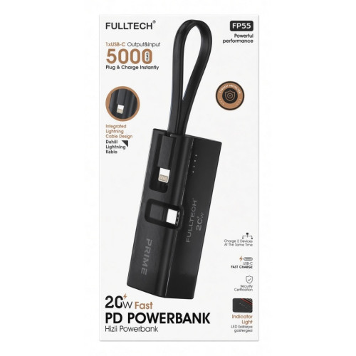 FULLTECH FP-55 POWERBANK 5000 MAH